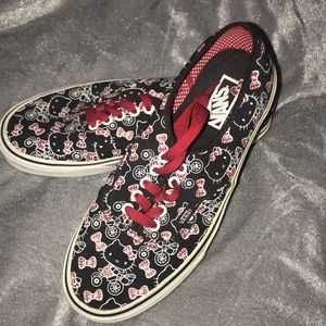 Limited Hello Kitty Vans Size 8